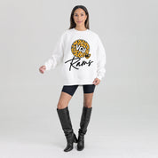 VIRGINIA COMMONWEALTH RAMS WILD BREAKTHROUGH PREMIUM FLEECE CREWNECK PULLOVER