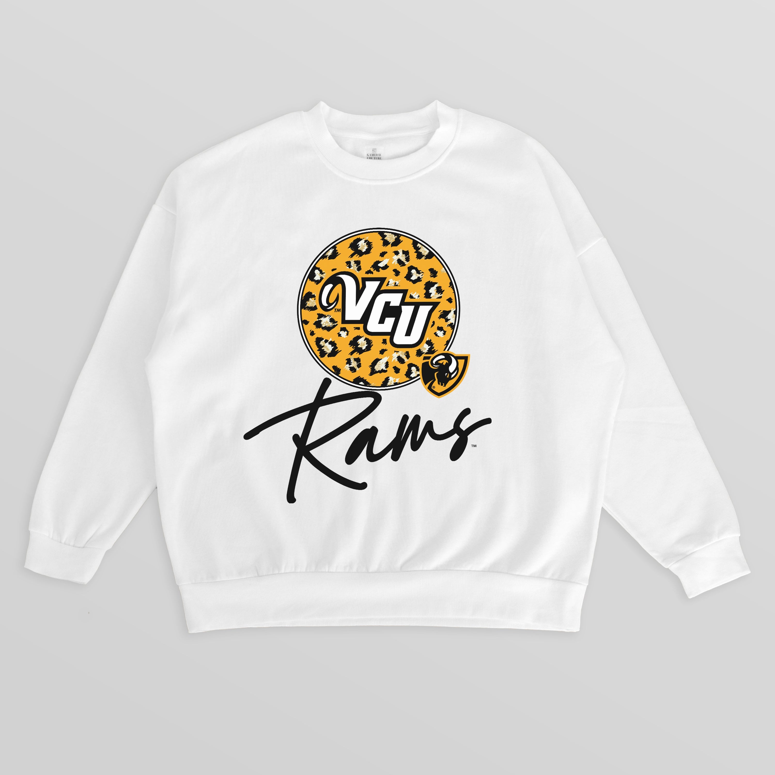 VIRGINIA COMMONWEALTH RAMS WILD BREAKTHROUGH PREMIUM FLEECE CREWNECK PULLOVER