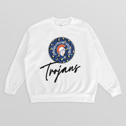 VIRGINIA STATE TROJANS WILD BREAKTHROUGH PREMIUM FLEECE CREWNECK PULLOVER