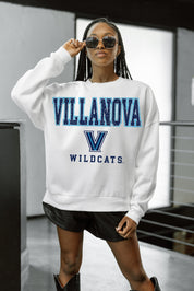VILLANOVA WILDCATS FREESTYLE PREMIUM FLEECE CREWNECK PULLOVER