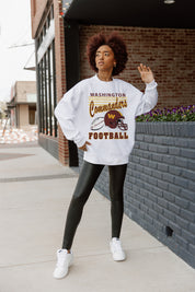 WASHINGTON COMMANDERS HOME TURF PREMIUM FLEECE CREWNECK PULLOVER
