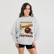 WASHINGTON COMMANDERS HOME TURF PREMIUM FLEECE CREWNECK PULLOVER