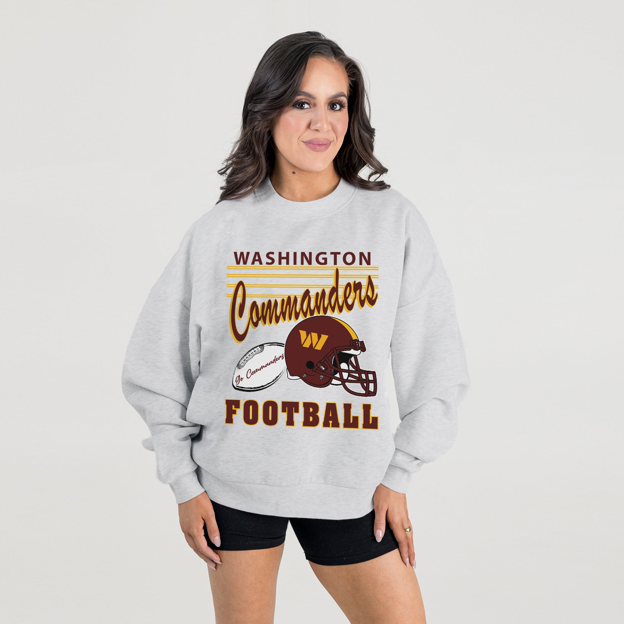 WASHINGTON COMMANDERS HOME TURF PREMIUM FLEECE CREWNECK PULLOVER