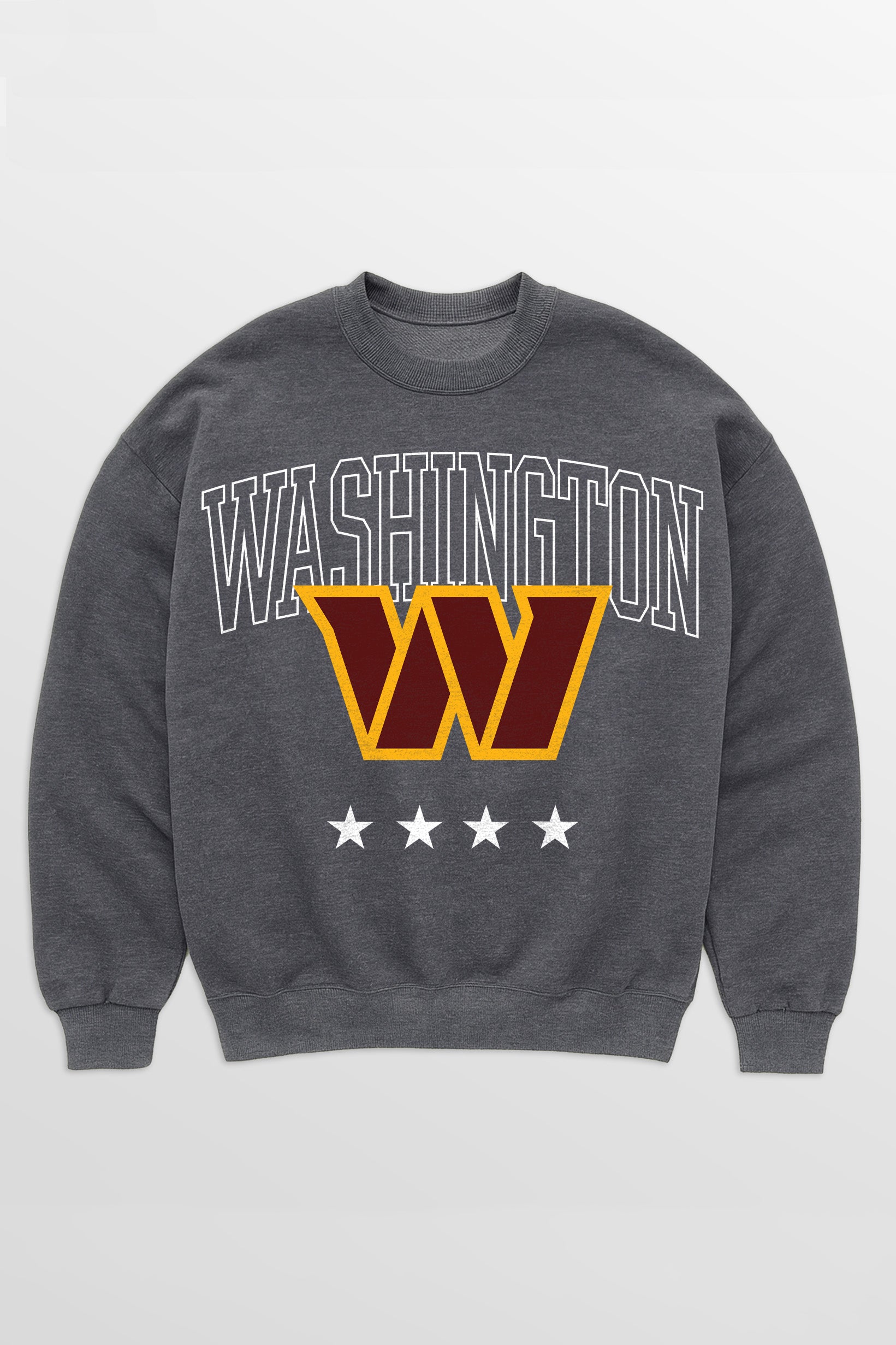 WASHINGTON COMMANDERS RISING STAR PREMIUM FLEECE CREWNECK PULLOVER