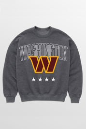 WASHINGTON COMMANDERS RISING STAR PREMIUM FLEECE CREWNECK PULLOVER