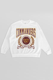 WASHINGTON COMMANDERS STAY COOL PREMIUM FLEECE CREWNECK PULLOVER