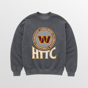 WASHINGTON COMMANDERS SATURDAY SEAL PREMIUM FLEECE DROP SHOULDER CREWNECK PULLOVER