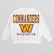 WASHINGTON COMMANDERS Sunday Drives Fleece Crewneck Pullover