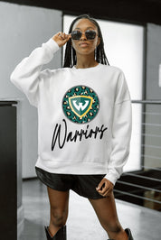 WAYNE STATE WARRIORS WILD BREAKTHROUGH PREMIUM FLEECE CREWNECK PULLOVER