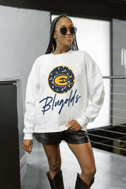WISCONSIN-EAU CLAIRE BLUGOLDS WILD BREAKTHROUGH PREMIUM FLEECE CREWNECK PULLOVER