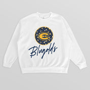 WISCONSIN-EAU CLAIRE BLUGOLDS WILD BREAKTHROUGH PREMIUM FLEECE CREWNECK PULLOVER