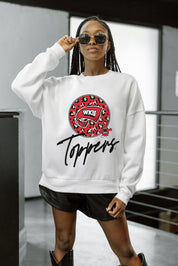 WESTERN KENTUCKY HILLTOPPERS WILD BREAKTHROUGH PREMIUM FLEECE CREWNECK PULLOVER