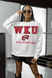 WESTERN KENTUCKY HILLTOPPERS FREESTYLE PREMIUM FLEECE CREWNECK PULLOVER