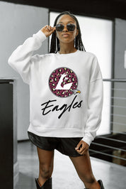 UW LA CROSSE EAGLES WILD BREAKTHROUGH PREMIUM FLEECE CREWNECK PULLOVER