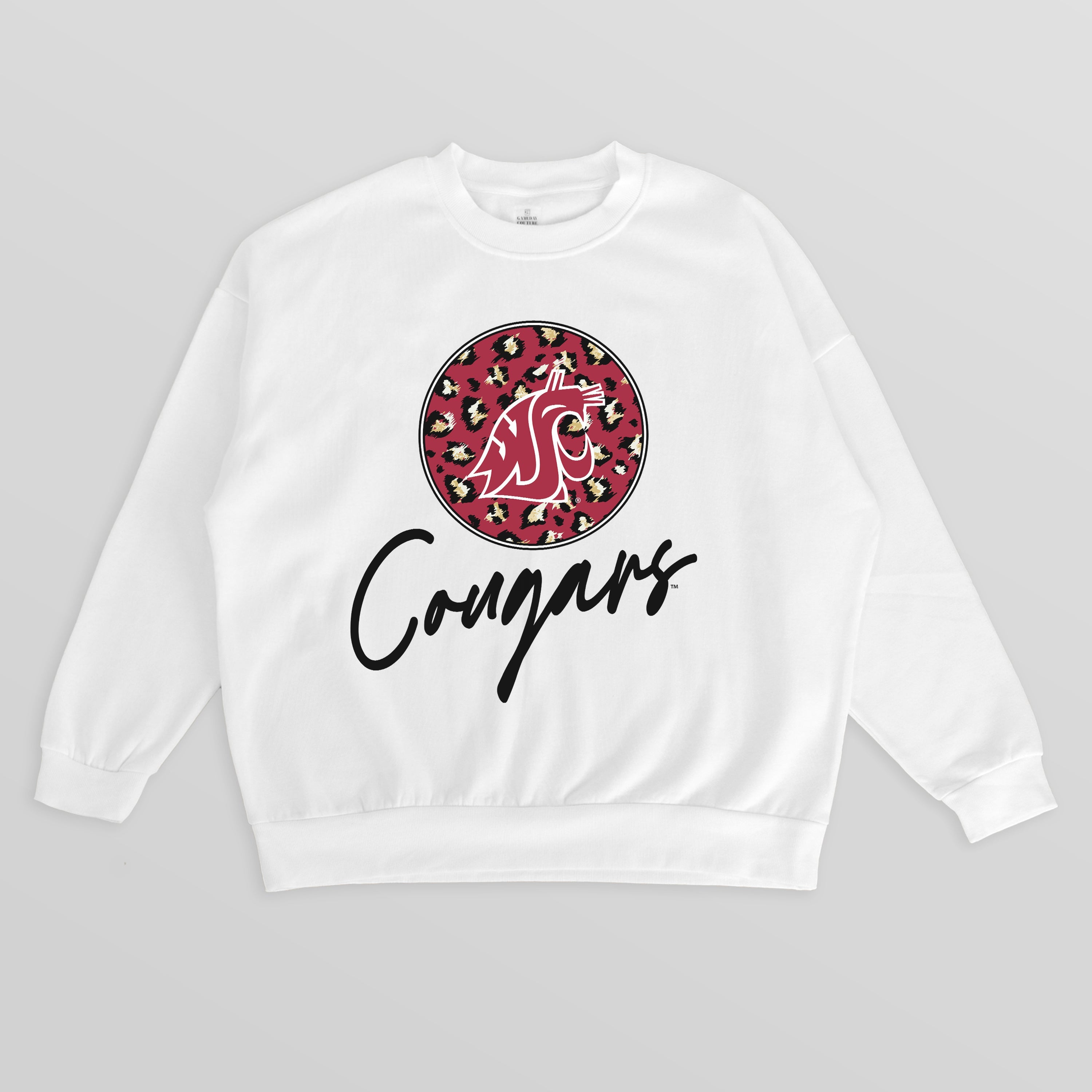 WASHINGTON STATE COUGARS WILD BREAKTHROUGH PREMIUM FLEECE CREWNECK PULLOVER