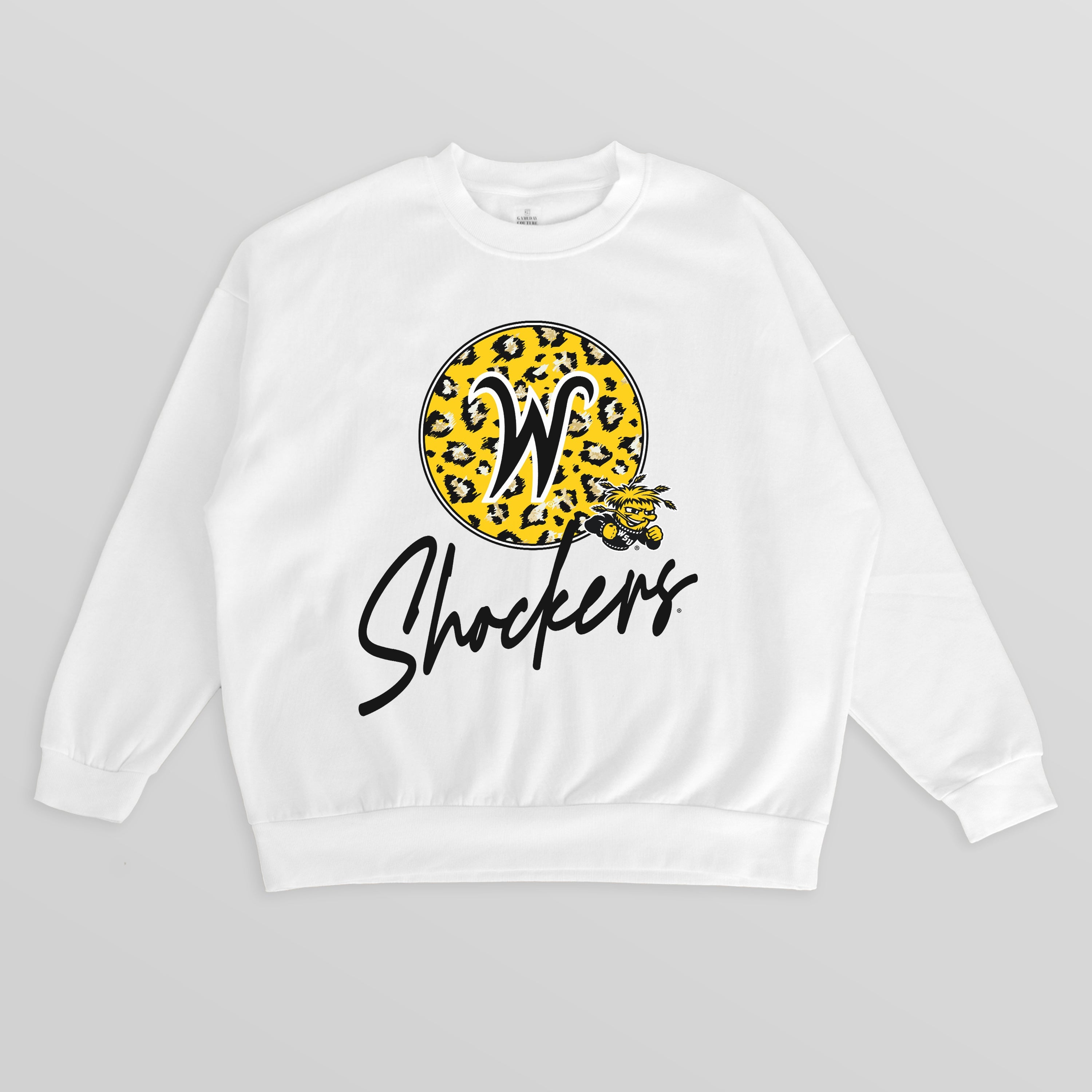 WICHITA STATE SHOCKERS WILD BREAKTHROUGH PREMIUM FLEECE CREWNECK PULLOVER