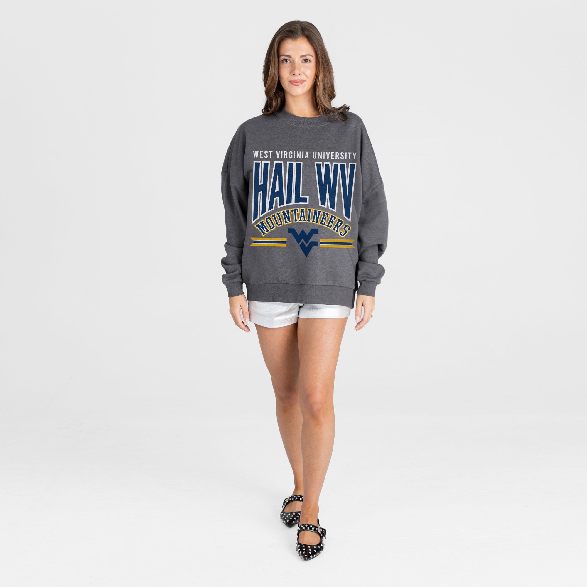 WEST VIRGINIA MOUNTAINEERS KICKOFF CLASSIC PREMIUM FLEECE PULLOVER