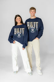 WEST VIRGINIA MOUNTAINEERS HONOR BOUND PREMIUM FLEECE CREWNECK PULLOVER