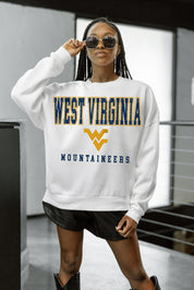 WEST VIRGINIA MOUNTAINEERS Freestyle Fleece Drop-Shoulder Pullover
