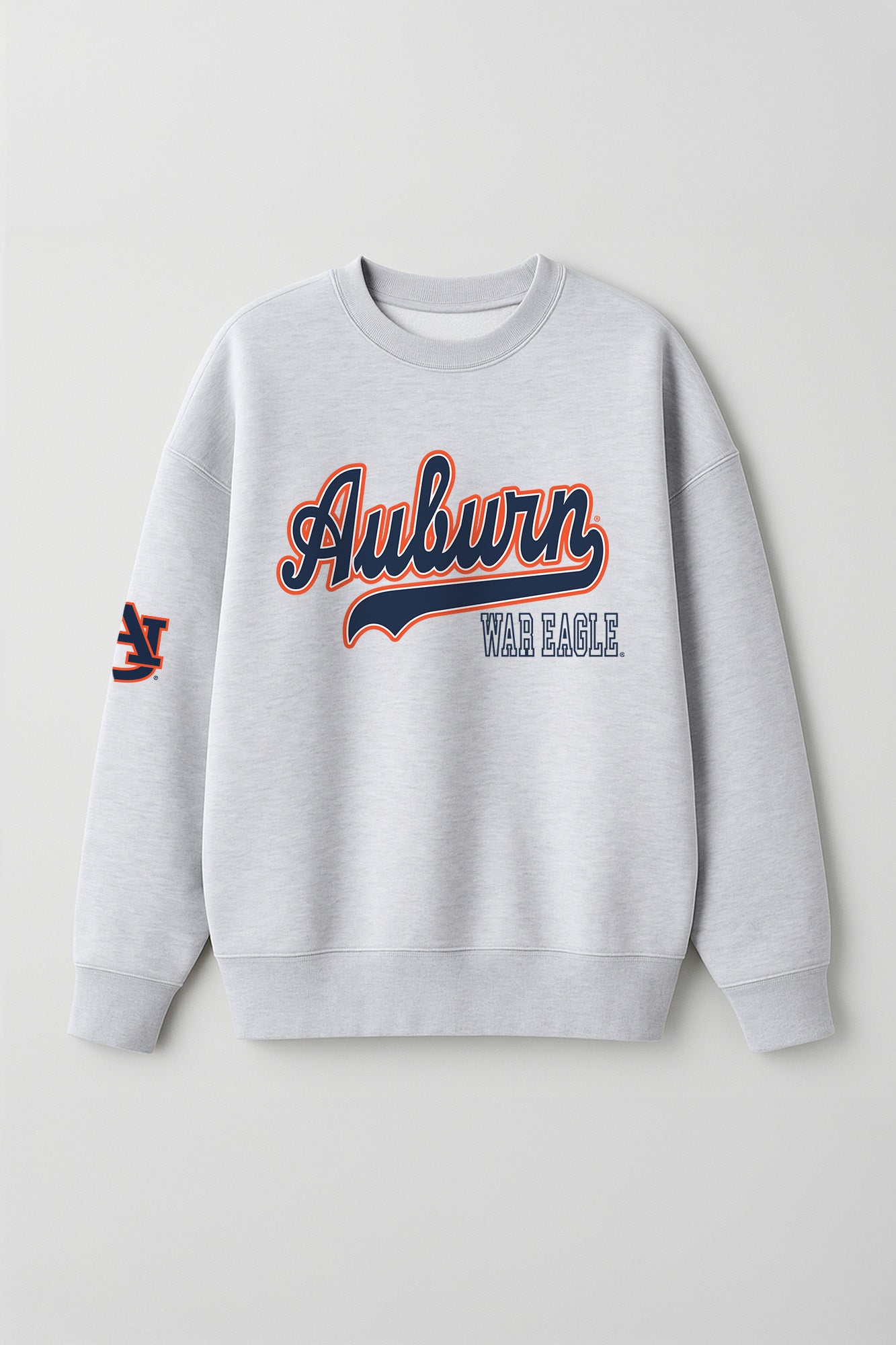 AUBURN TIGERS CLASSIC WIN PREMIUM FLEECE CREWNECK PULLOVER