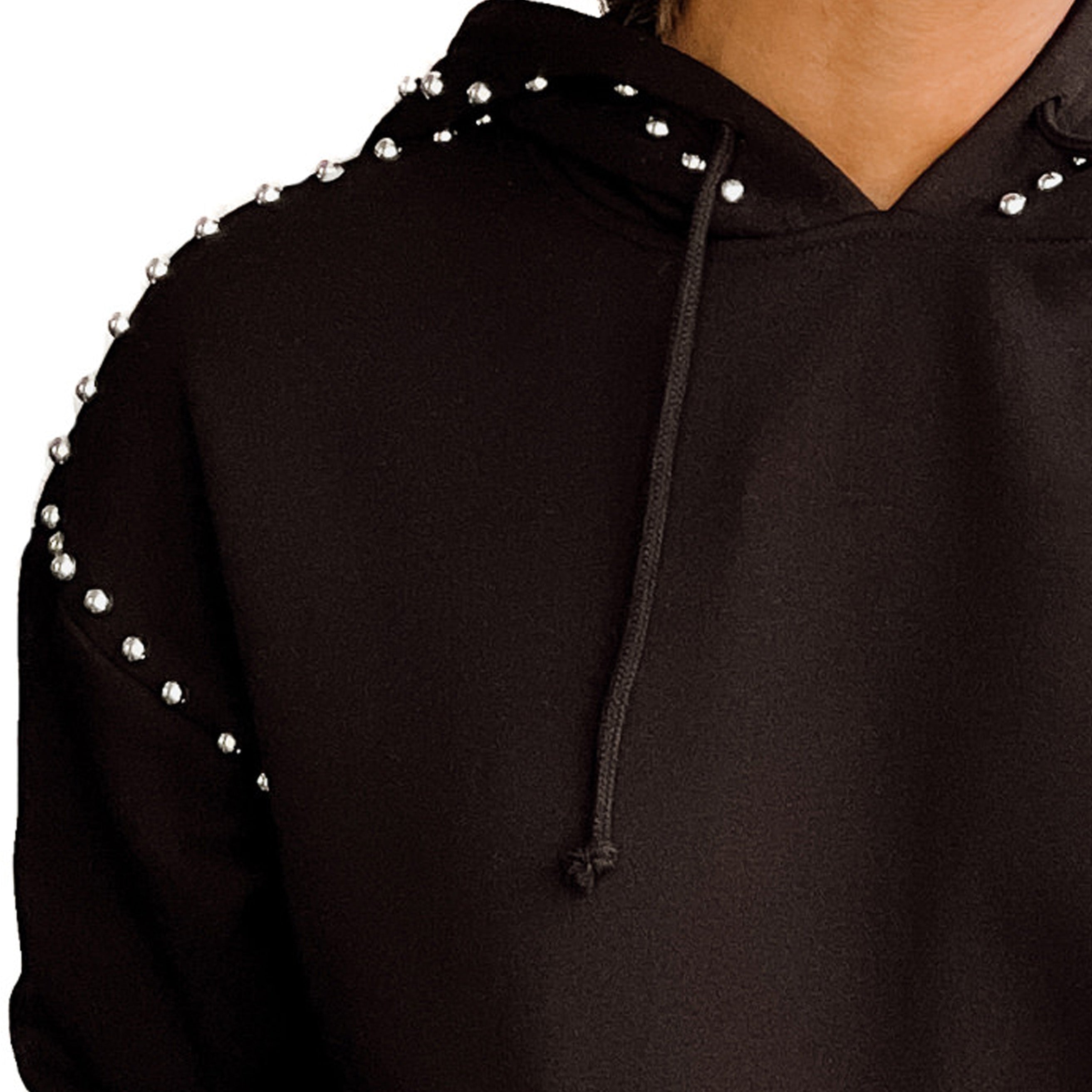 MAJOR LEAGUE SOCCER MLS 30 STUDDED DETAIL FLEECE FRONT POCKET HOODIE