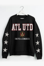 ATLANTA UNITED FC VELOCITY STAR EMBELLISHED CREW SWEATSHIRT
