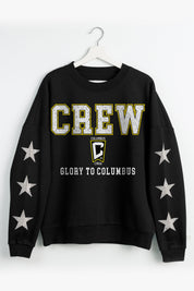 COLUMBUS CREW SC VELOCITY STAR EMBELLISHED CREW SWEATSHIRT