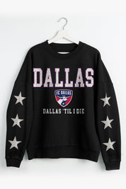 FC DALLAS VELOCITY STAR EMBELLISHED CREW SWEATSHIRT