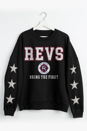 NEW ENGLAND REVOLUTION VELOCITY STAR EMBELLISHED CREW SWEATSHIRT
