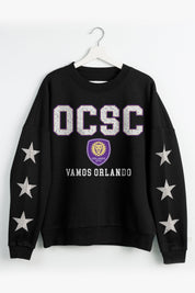 ORLANDO CITY SC VELOCITY STAR EMBELLISHED CREW SWEATSHIRT