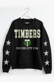 PORTLAND TIMBERS VELOCITY STAR EMBELLISHED CREW SWEATSHIRT