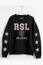 REAL SALT LAKE VELOCITY STAR EMBELLISHED CREW SWEATSHIRT