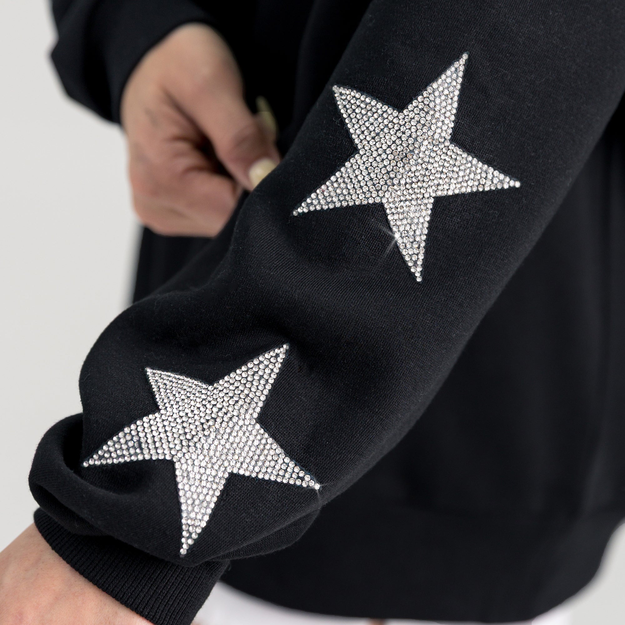 TEXAS A&M AGGIES VELOCITY STAR EMBELLISHED CREW SWEATSHIRT