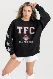 TORONTO FC VELOCITY STAR EMBELLISHED CREW SWEATSHIRT