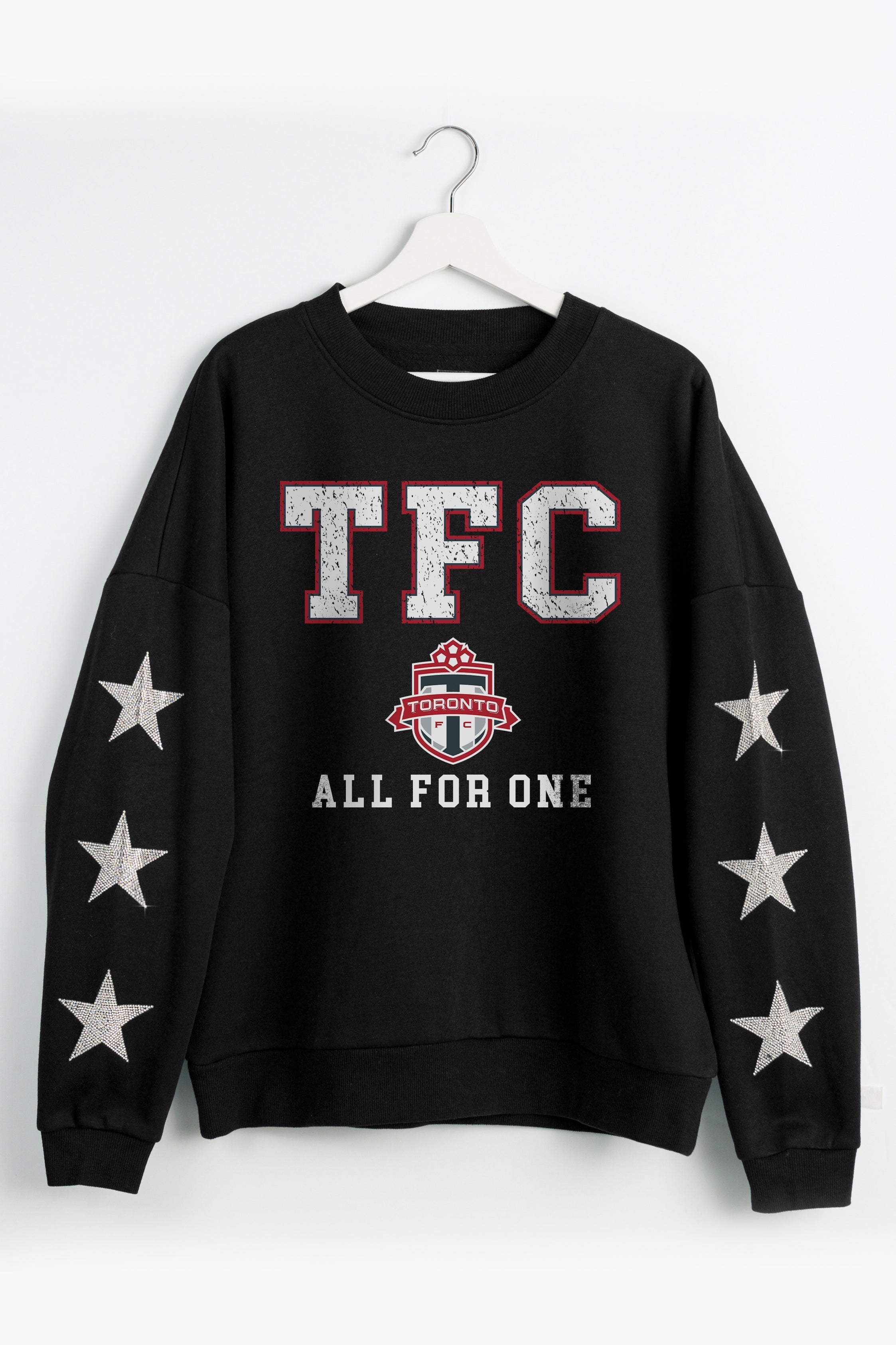 TORONTO FC VELOCITY STAR EMBELLISHED CREW SWEATSHIRT