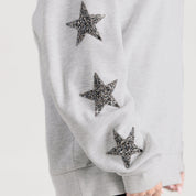 TULANE GREEN WAVE RESILIENCE STAR EMBELLISHED CREW SWEATSHIRT