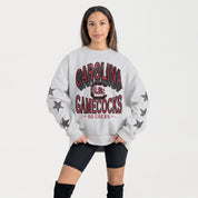 SOUTH CAROLINA GAMECOCKS RESILIENCE STAR EMBELLISHED CREW SWEATSHIRT