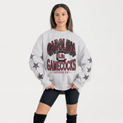 SOUTH CAROLINA GAMECOCKS RESILIENCE STAR EMBELLISHED CREW SWEATSHIRT