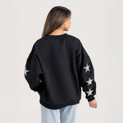 UTAH UTES VELOCITY STAR EMBELLISHED CREW SWEATSHIRT