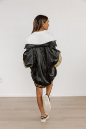 VARSITY VIBES COLORBLOCK JACKET