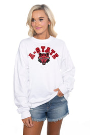 ARKANSAS STATE RED WOLVES Hit The Highlights Crew Sweatshirt
