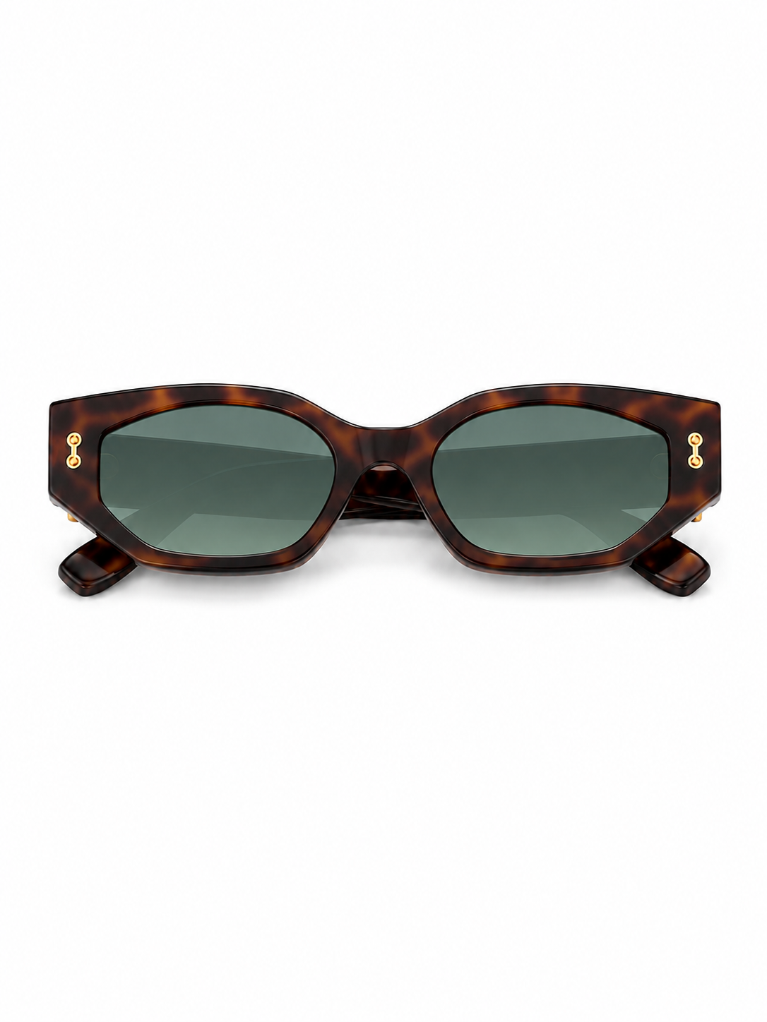 ALL THE ANGLES CAT EYE SUNGLASSES IN BROWN
