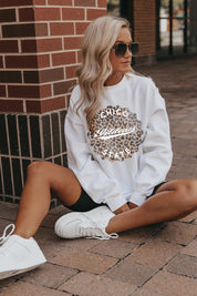 CHICO STATE WILDCATS Wide Side Crew Sweatshirt-CHICO STATE WILDCATS