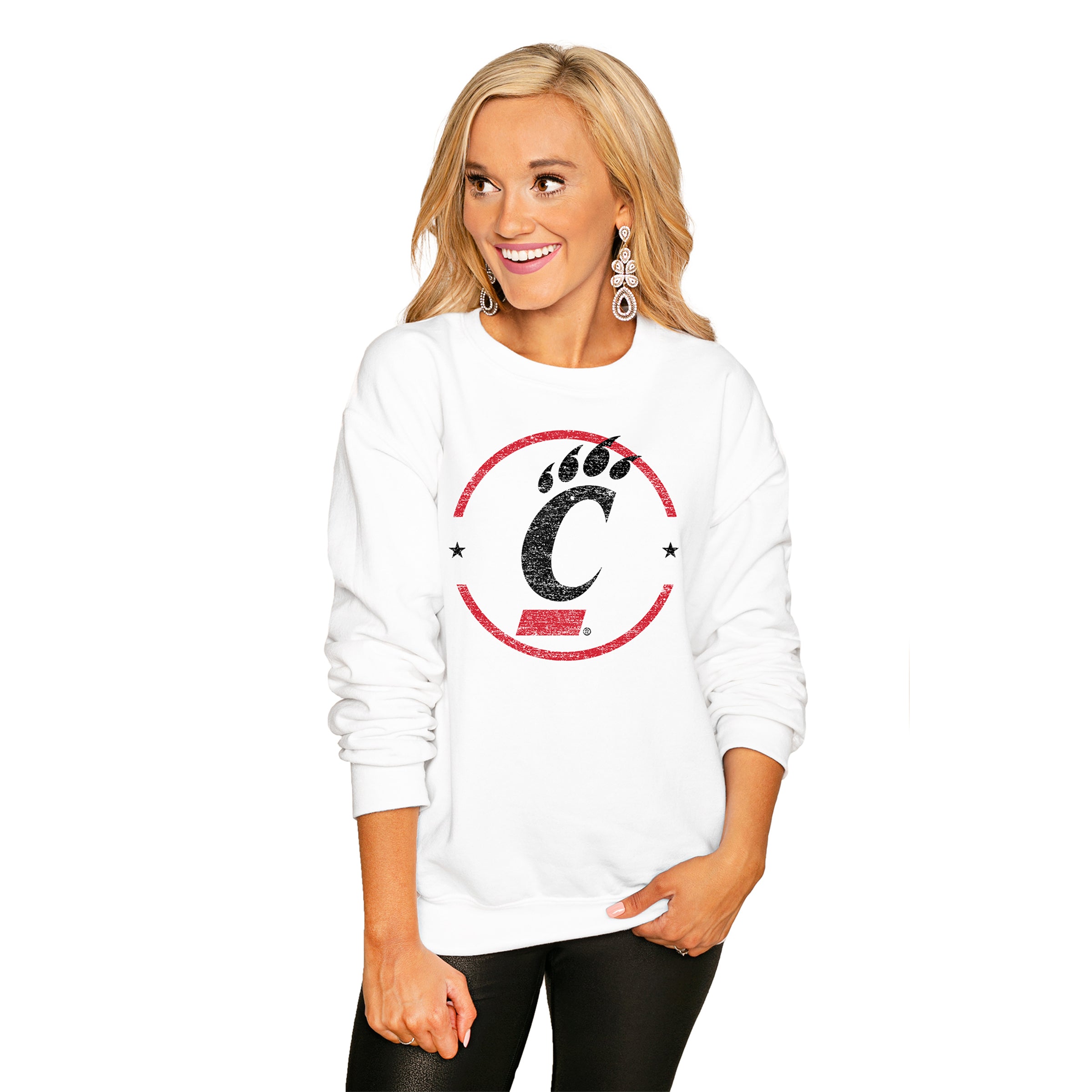 gameday couture CINCINNATI BEARCATS End Zone Crew Sweatshirt Store