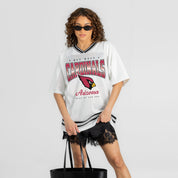 ARIZONA CARDINALS SQUAD MENTALITY OVERSIZED MESH FASHION TOP