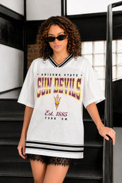 ARIZONA STATE SUN DEVILS SQUAD MENTALITY OVERSIZED MESH FASHION JERSEY