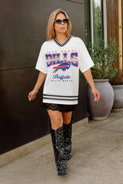 BUFFALO BILLS SQUAD MENTALITY OVERSIZED MESH FASHION TOP
