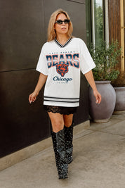 CHICAGO BEARS SQUAD MENTALITY OVERSIZED MESH FASHION TOP