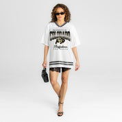 COLORADO BUFFALOES SQUAD MENTALITY OVERSIZED MESH FASHION JERSEY