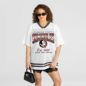 FLORIDA STATE SEMINOLES SQUAD MENTALITY OVERSIZED MESH FASHION JERSEY